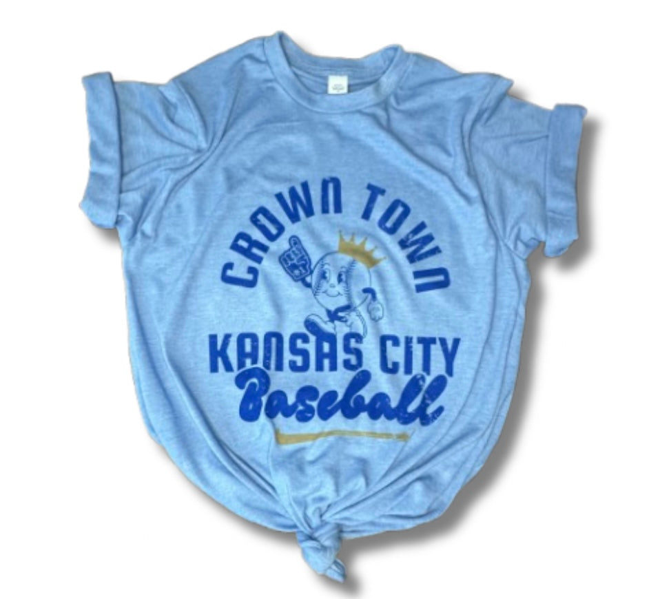 Crown Town t-shirt Blue