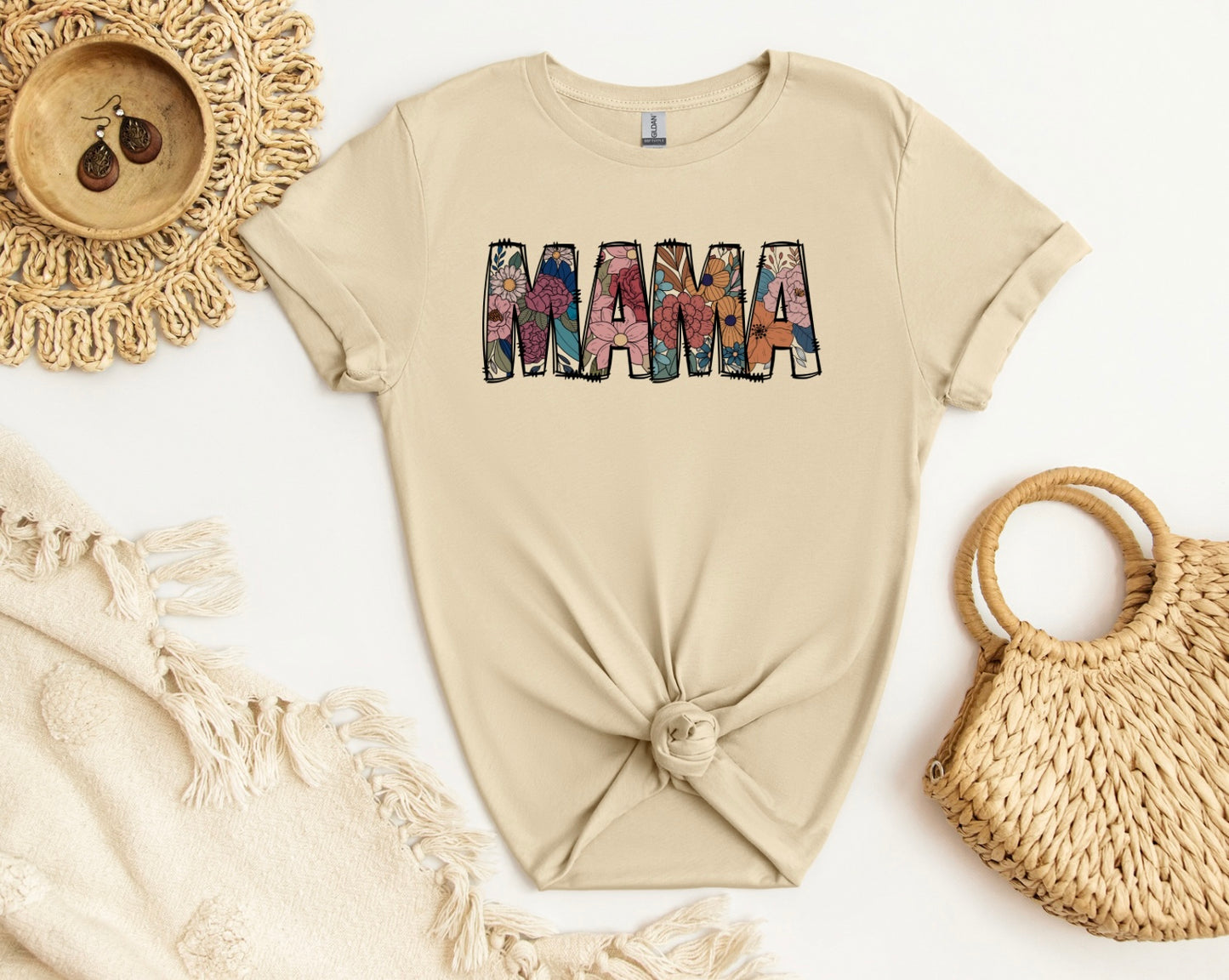 Mama tee (Sand)