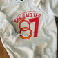 She said YES ash grey crewneck