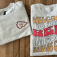Red Kingdom crewneck - Ash grey