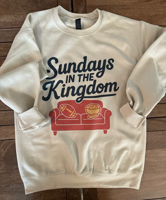Sundays in the Kingdom- sand colored